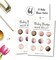 Baby Shower Game – 25 Double-Sided "Beer Belly or Baby Bump" Cards, Gender Neutral (Gold Dots)